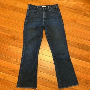 Mother The Hustler Ankle Fray Jeans